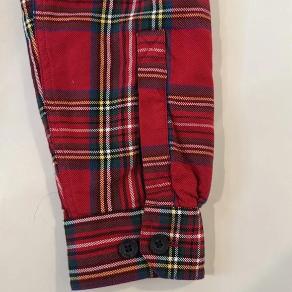 L. L. Bean Men's PrimaLoft Lined Chamois Shirt Jac, Untucked Fit, Plaid Small - Picture 5 of 6